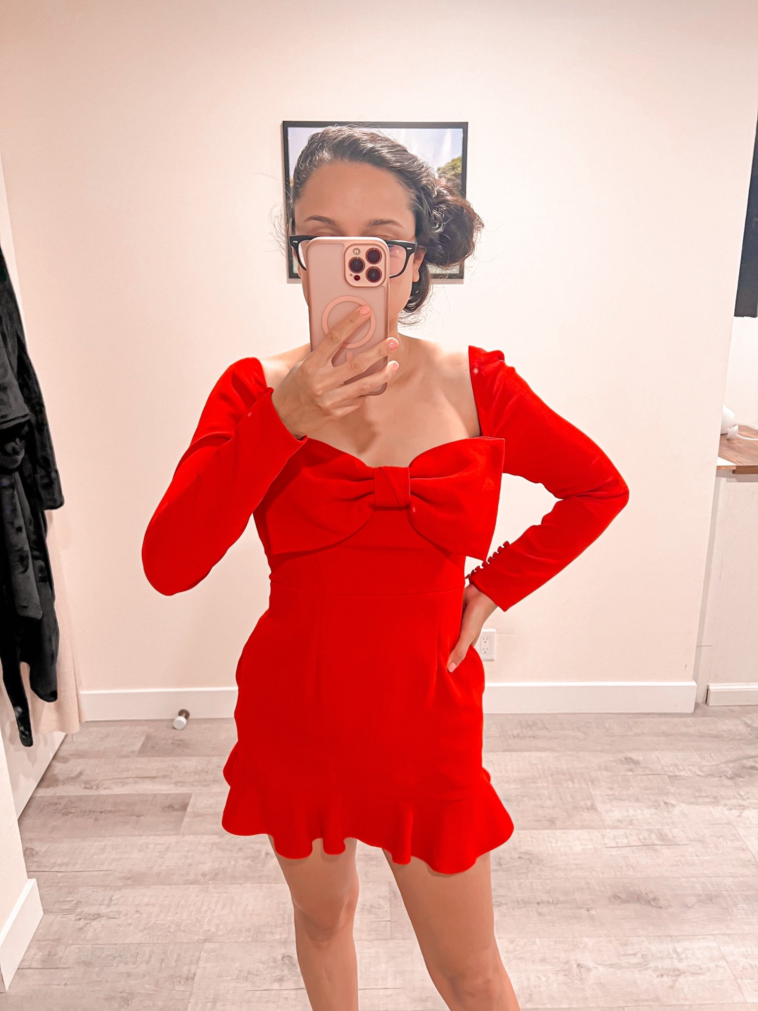 Obsessed with this red bow dress from Self Portrait at Rent the Runway!!! This would be the perfect holiday red dress! 

#LTKStyleTip #LTKFindsUnder100 #LTKHoliday