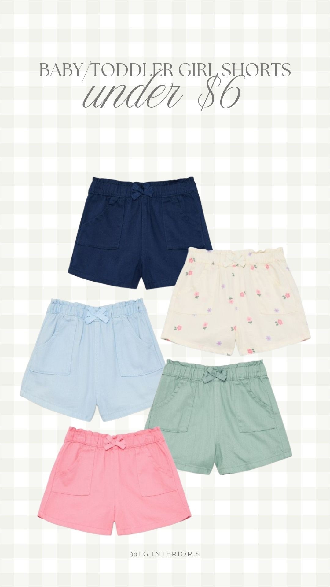 Baby/toddler girl shorts for under $6! 

#LTKootd #LTKBaby #LTKmomlife