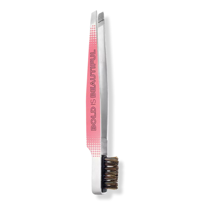 Bold is Beautiful Slant Tweezer & Brow Brush | Ulta