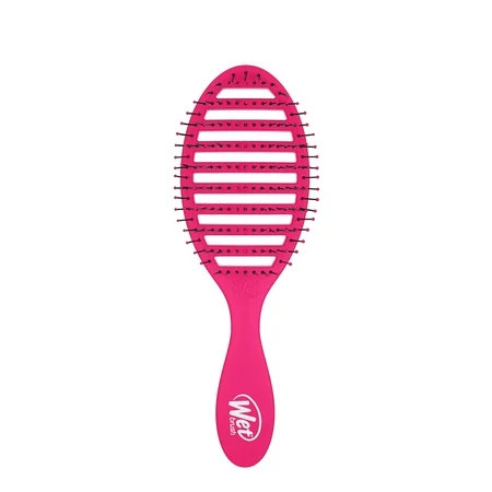 Wet Brush Speed Dry Detangle HeatFlex Bristles Hair Brush Travel Pink | Walmart (US)