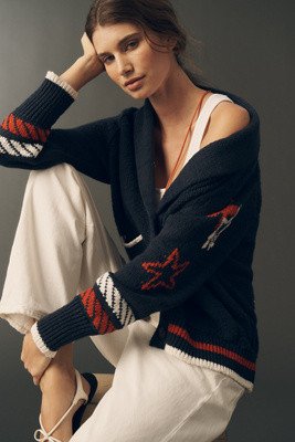 Maeve Sailboat Cardigan | Anthropologie (US)