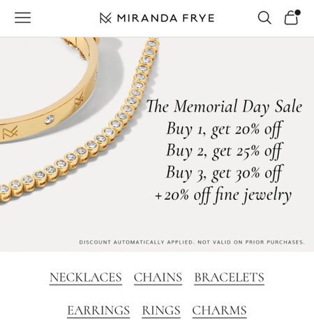 Miranda Frye jewelry sale 

#LTKFamily #LTKSaleAlert #LTKFindsUnder100
