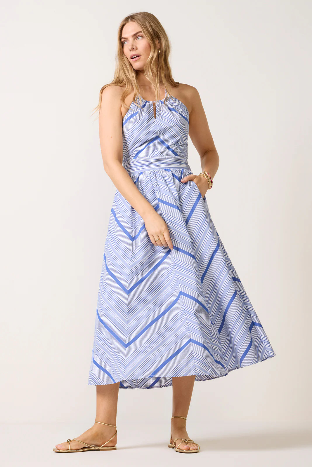 Karly Halter Midi Dress | Evereve