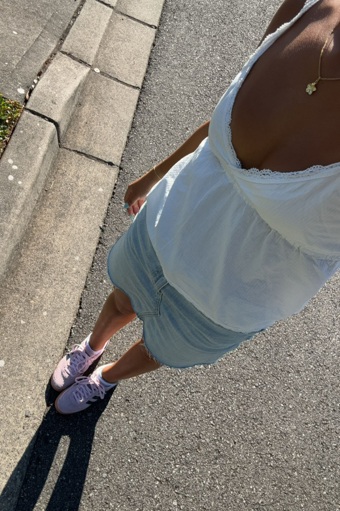 summer outfit
shirt: one size
skirt: size 25
shoes: 7

#LTKBacktoSchool #LTKFindsUnder100 #LTKStyleTip