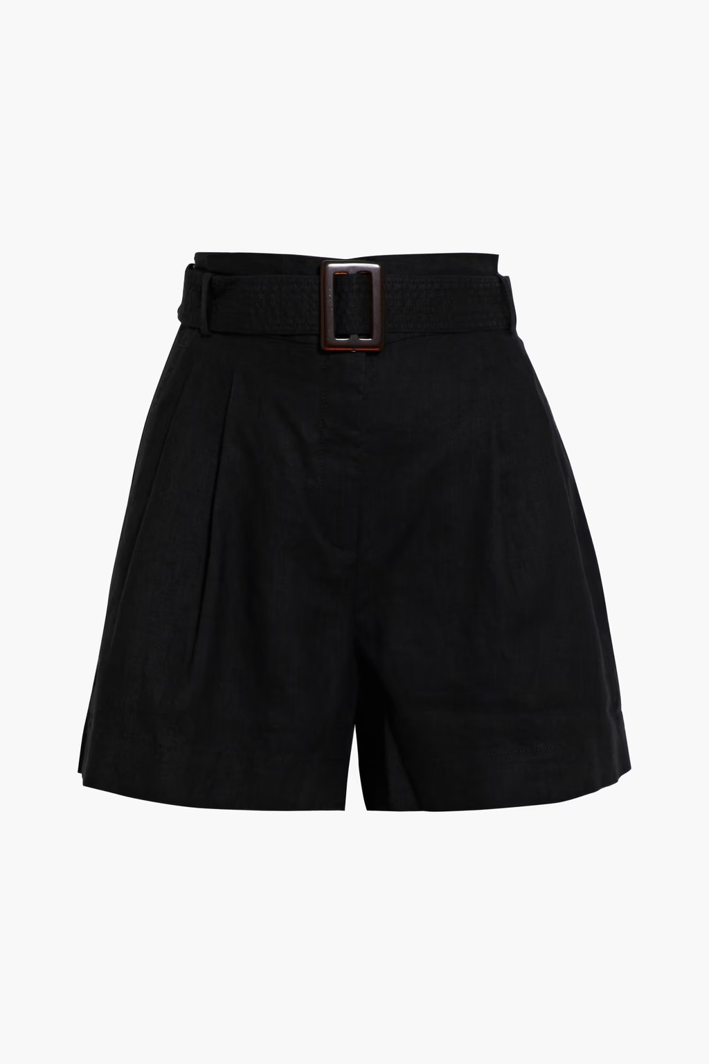 Agathe belted linen shorts | The Outnet (UK and Europe)