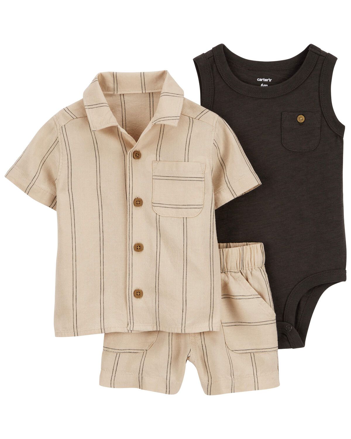 Baby 3-Piece Outfit Set Made With LENZING™ ECOVERO™ | Carter's