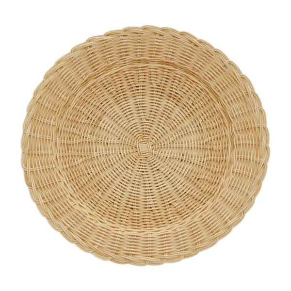 Rattan Underplate, Natural | The Avenue