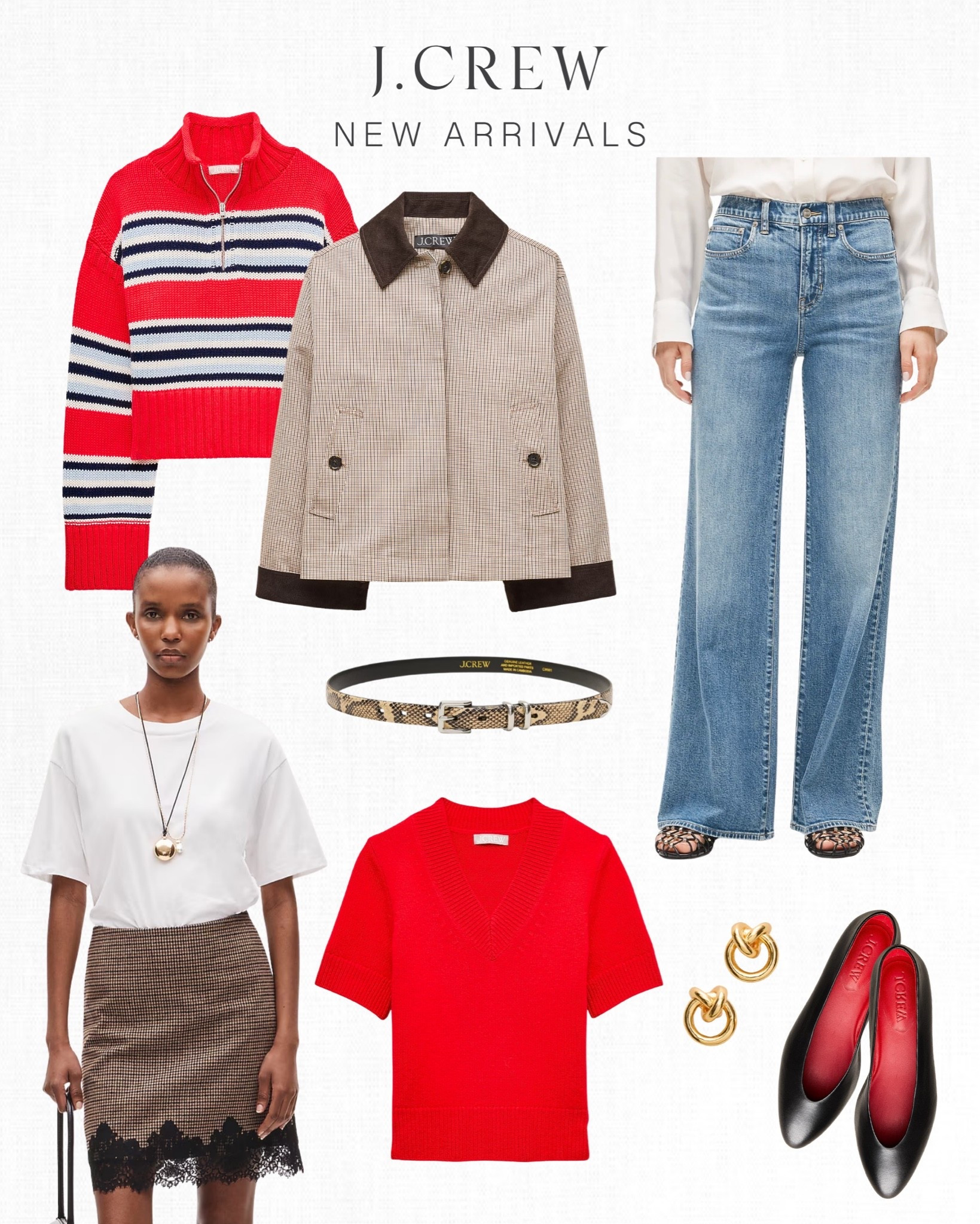 New arrivals I’m loving from @jcrew ❤️✨

#injcrew #ad