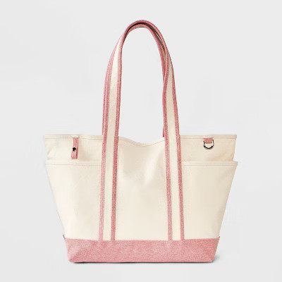 Collegiate Tote Bag - Universal Thread™ Pink | Target