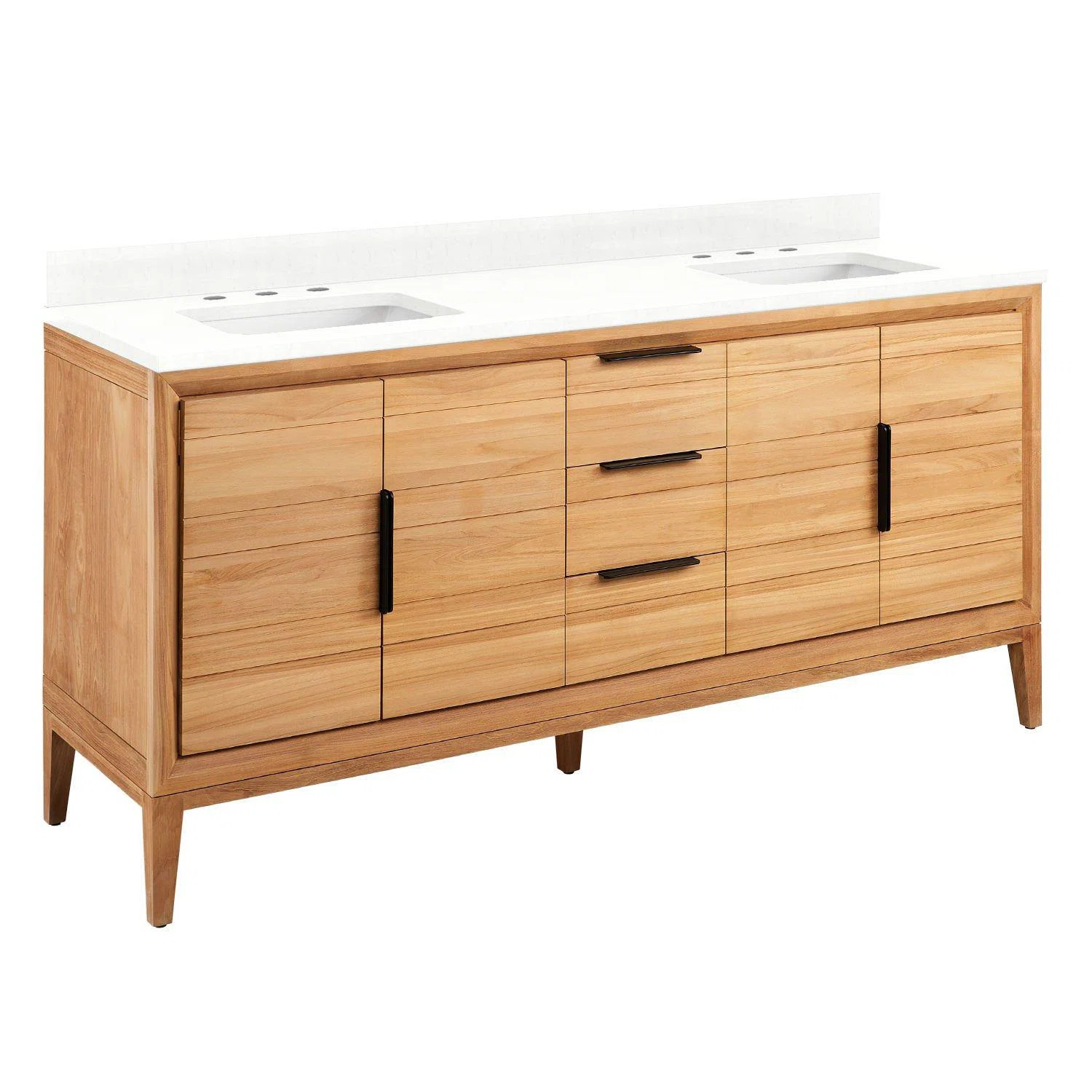 Signature Hardware Aliso 72" Double Bathroom Vanity | Wayfair | Wayfair North America