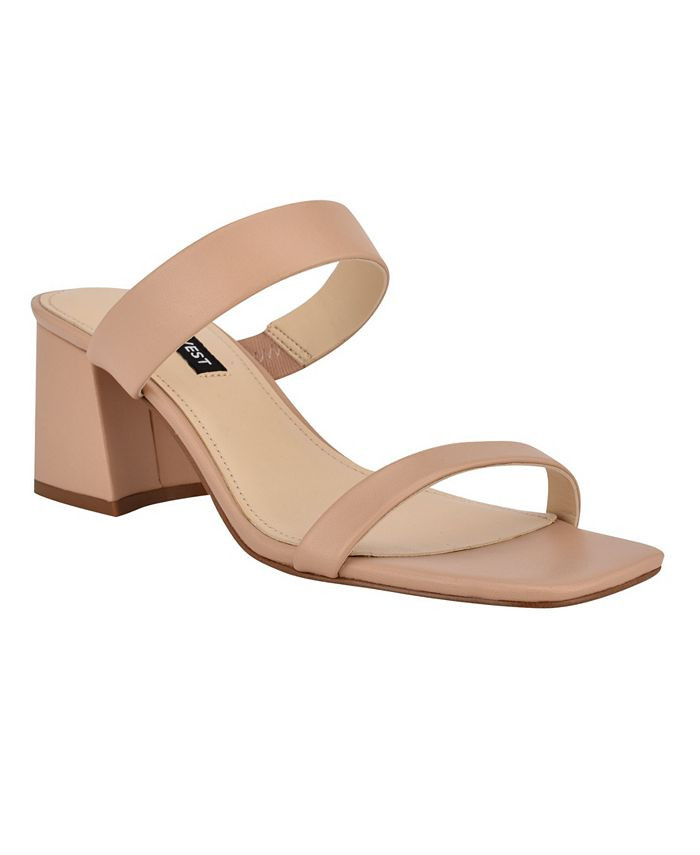 Nine West Women's Galvin Block Heel Dress Sandals & Reviews - Sandals - Shoes - Macy's | Macys (US)
