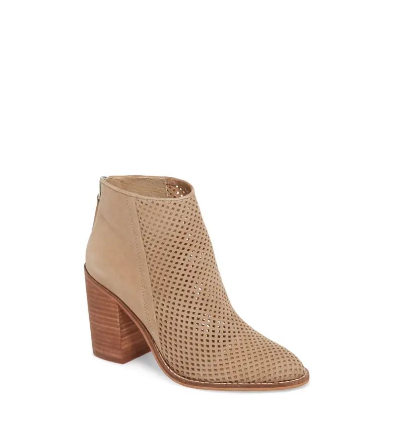 Steve Madden Rumble Perforated Bootie (Women) | Nordstrom