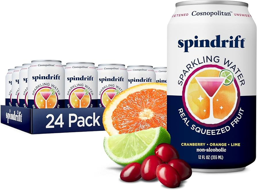 Spindrift Cosnopolitan Can 12 Ounce (Pack of 24) | Amazon (US)