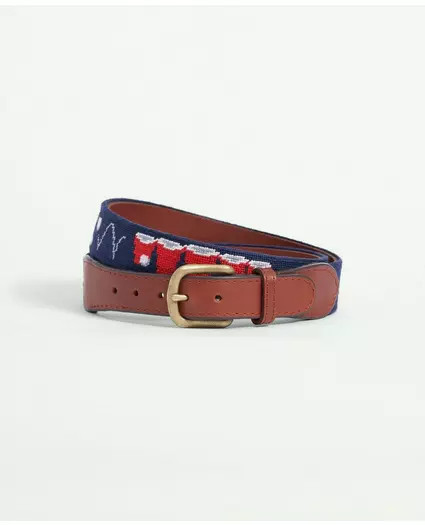 Smathers & Branson Needlepoint Belt | Brooks Brothers