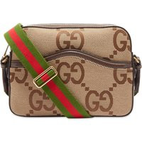 Gucci Men's Jumbo GG Jacquard Waistbag in Camel | END. Clothing | End Clothing (US & RoW)