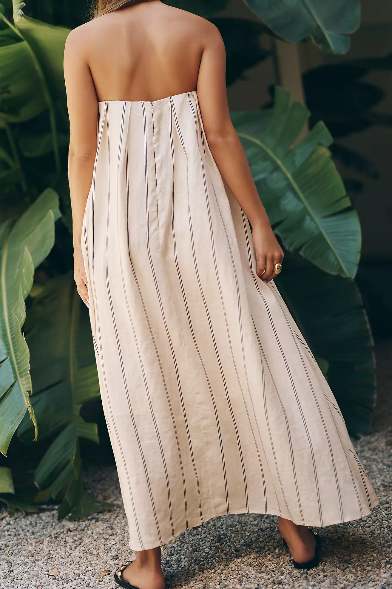Endless Rose Strapless Maxi Dress | Anthropologie (US)