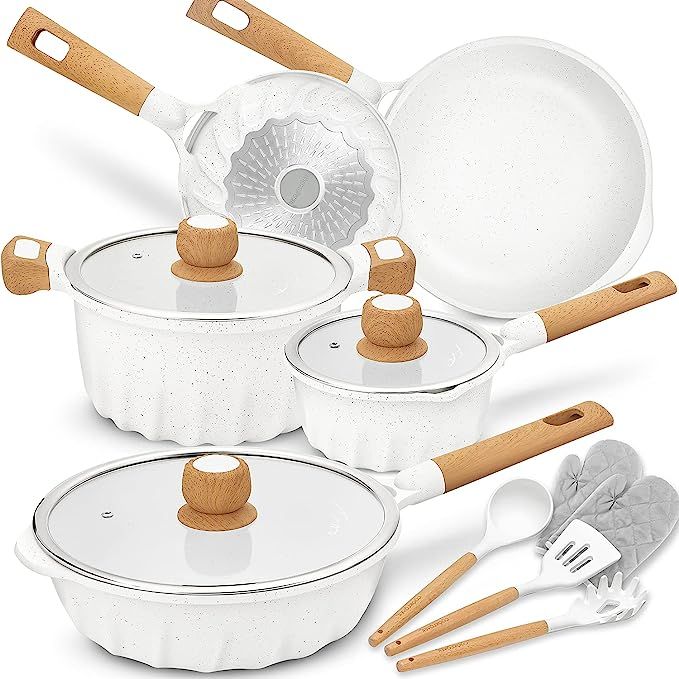 Cookware Set Nonstick PFOA Free amazon deals amazon sales amazon daily deals amazon finds | Amazon (US)