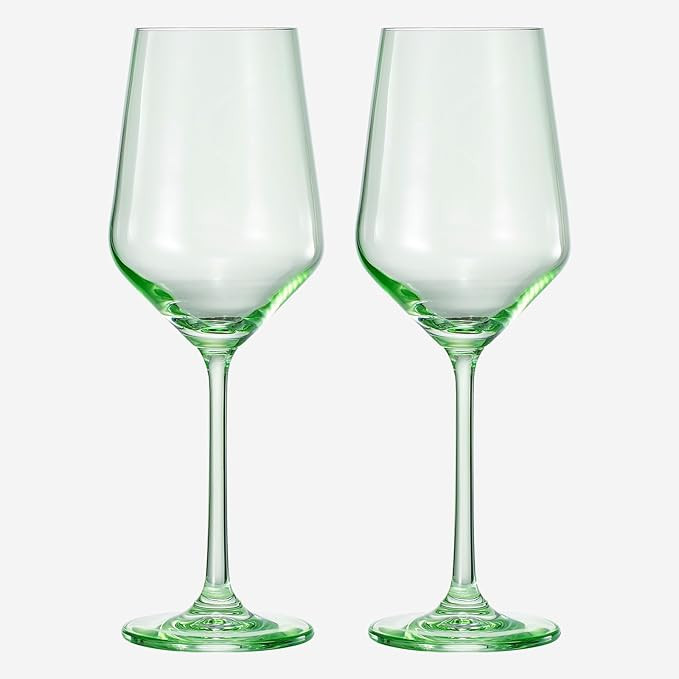 Colored Crystal Wine Glass | Set of 2 | Large Stemmed 12 oz Glasses, Great for all Occasions & Sp... | Amazon (US)