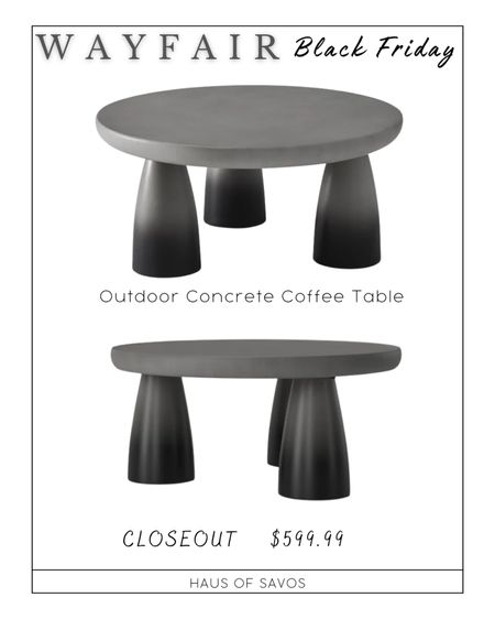 Organic Modern / Transitional Coffee Tables 

Concrete coffee table, patio coffee table, outdoor coffee table, modern coffee table, living room, outdoor living, Airbnb

#LTKhome #LTKsalealert #LTKCyberWeek