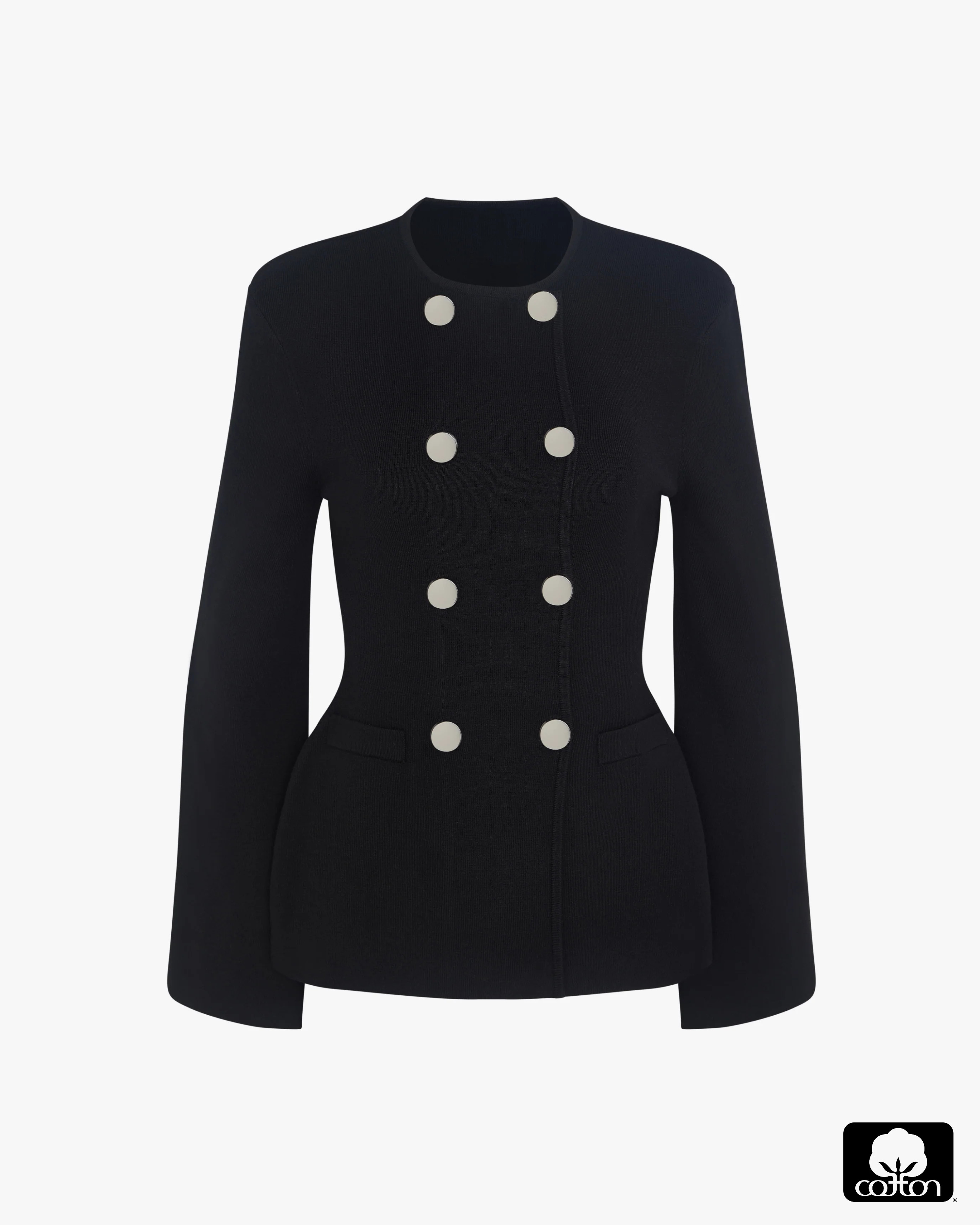 Cinched Waist Peplum Sweater | We Wore What