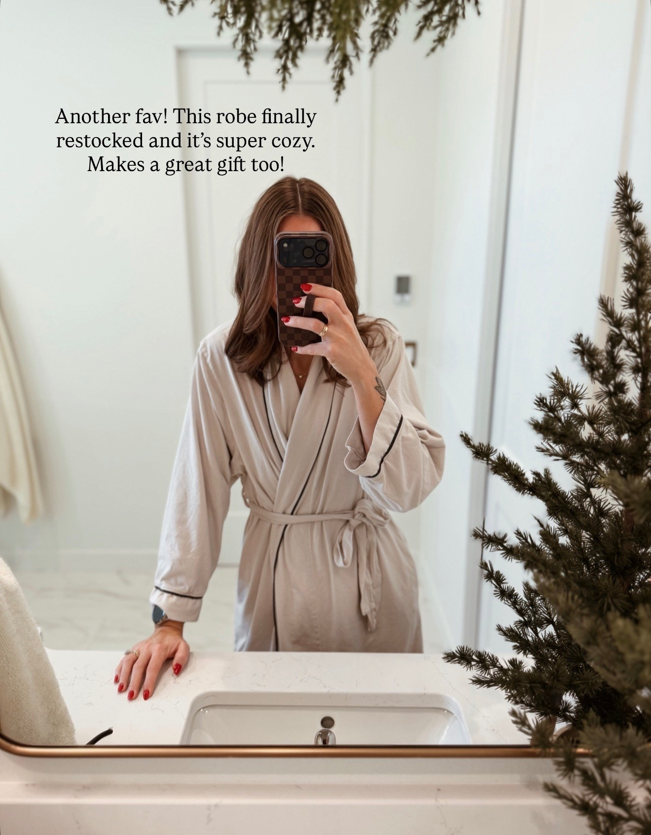 The coziest robe back in stock. 30% off today only, wearing a S/M  

#LTKSaleAlert #LTKFindsUnder100 #LTKBeauty