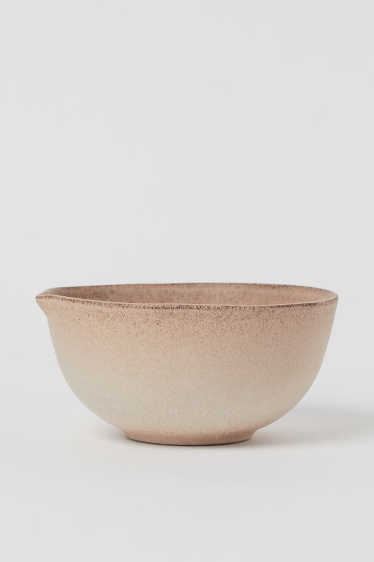 Large Stoneware Mixing Bowl | H&M (US + CA)