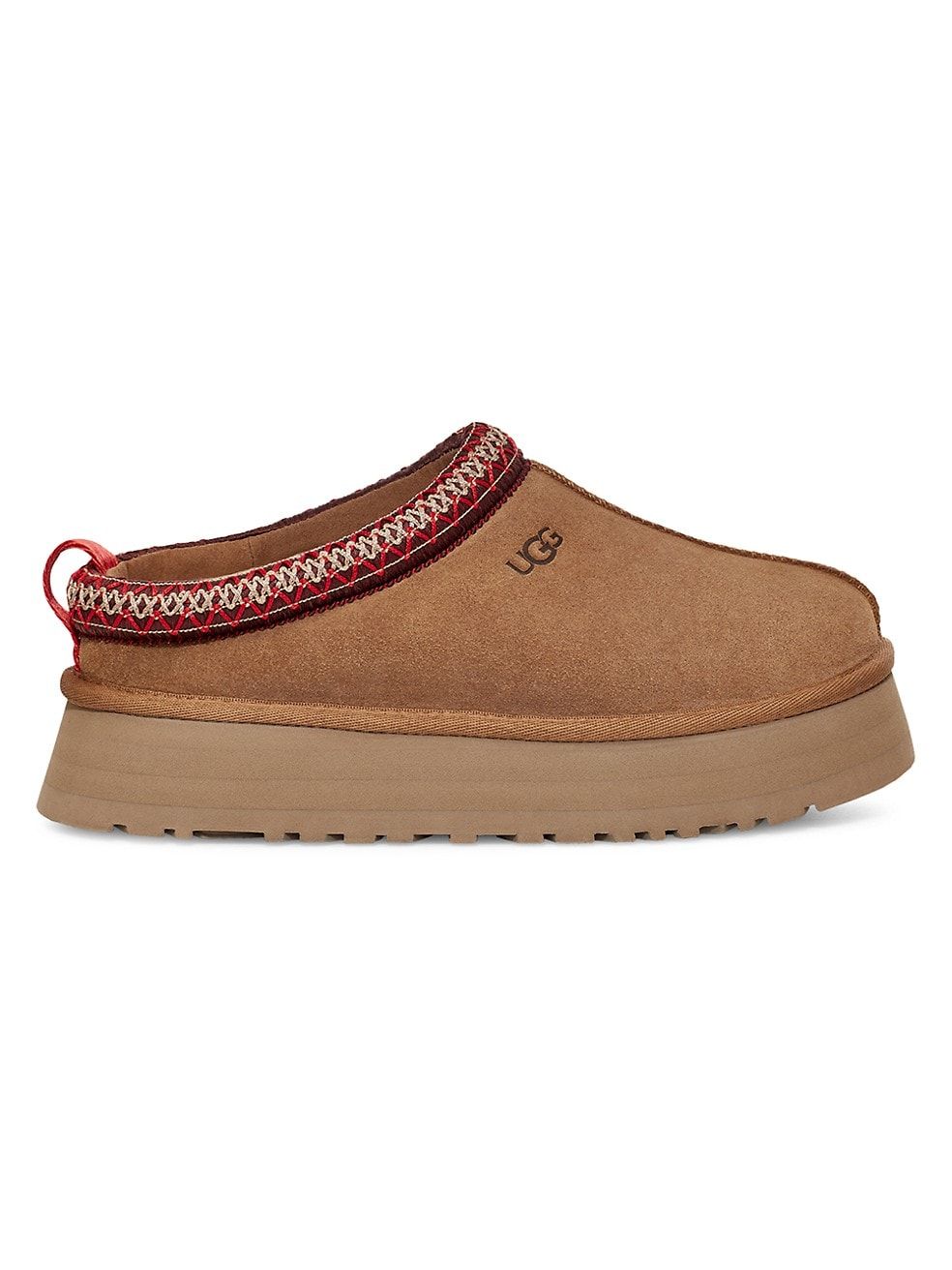 UGG Tazz Suede Platform Slippers | Saks Fifth Avenue