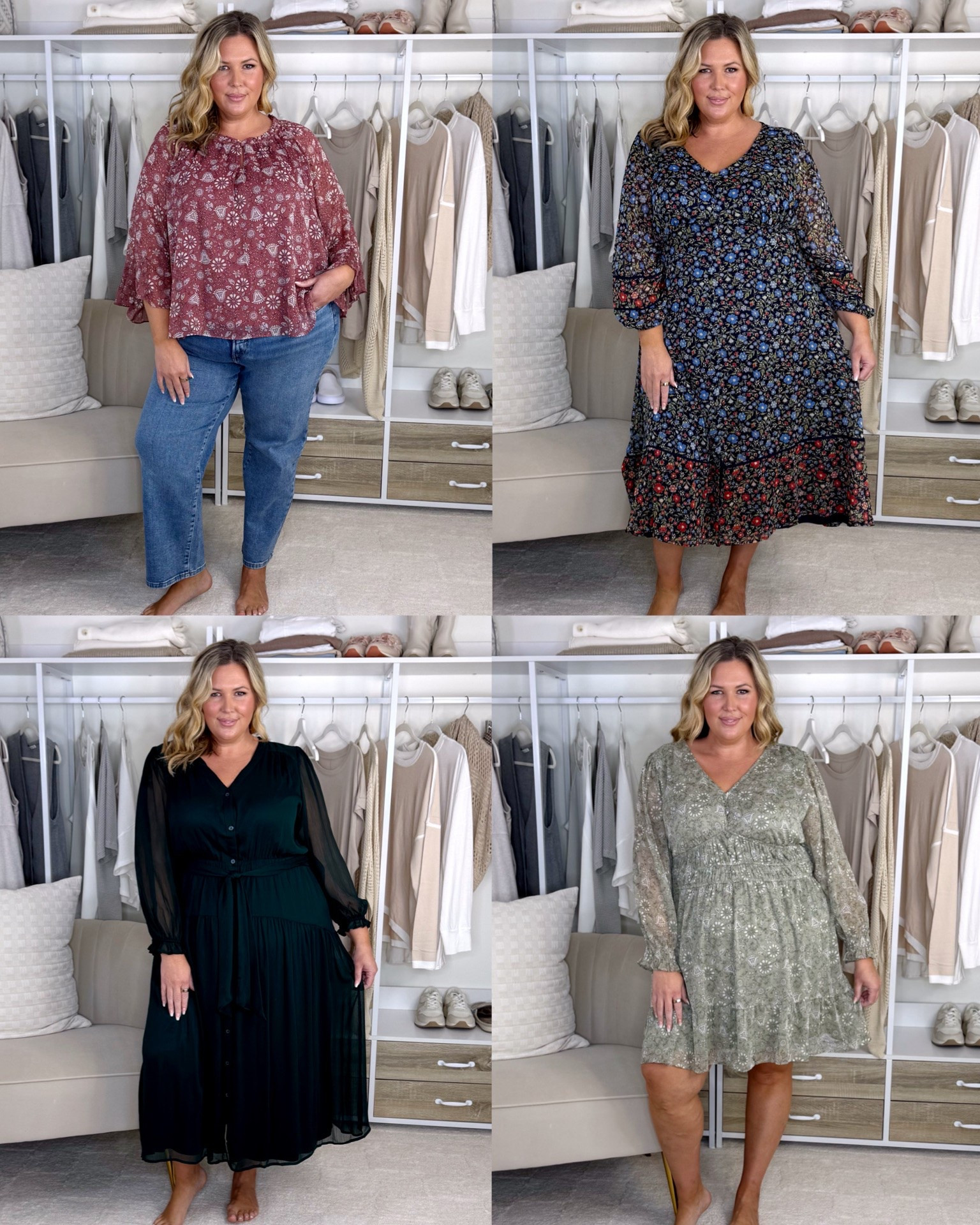 Nym kohls haul! Wearing a 2X in everything and an 18 in the jeans but would size up if in between! Plus size, outfit inspo, fall fashion, apron belly, mom life @kohls  #kohls #kohlspartner #kohlsfinds

#LTKSeasonal #LTKPlusSize #LTKMidsize