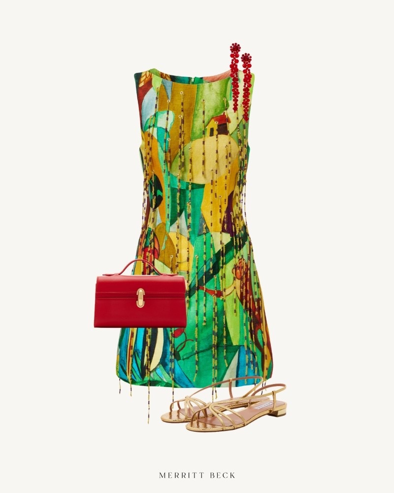 Luxe tropical look for a beach vacay! 🐒

#LTKTravel #LTKootd