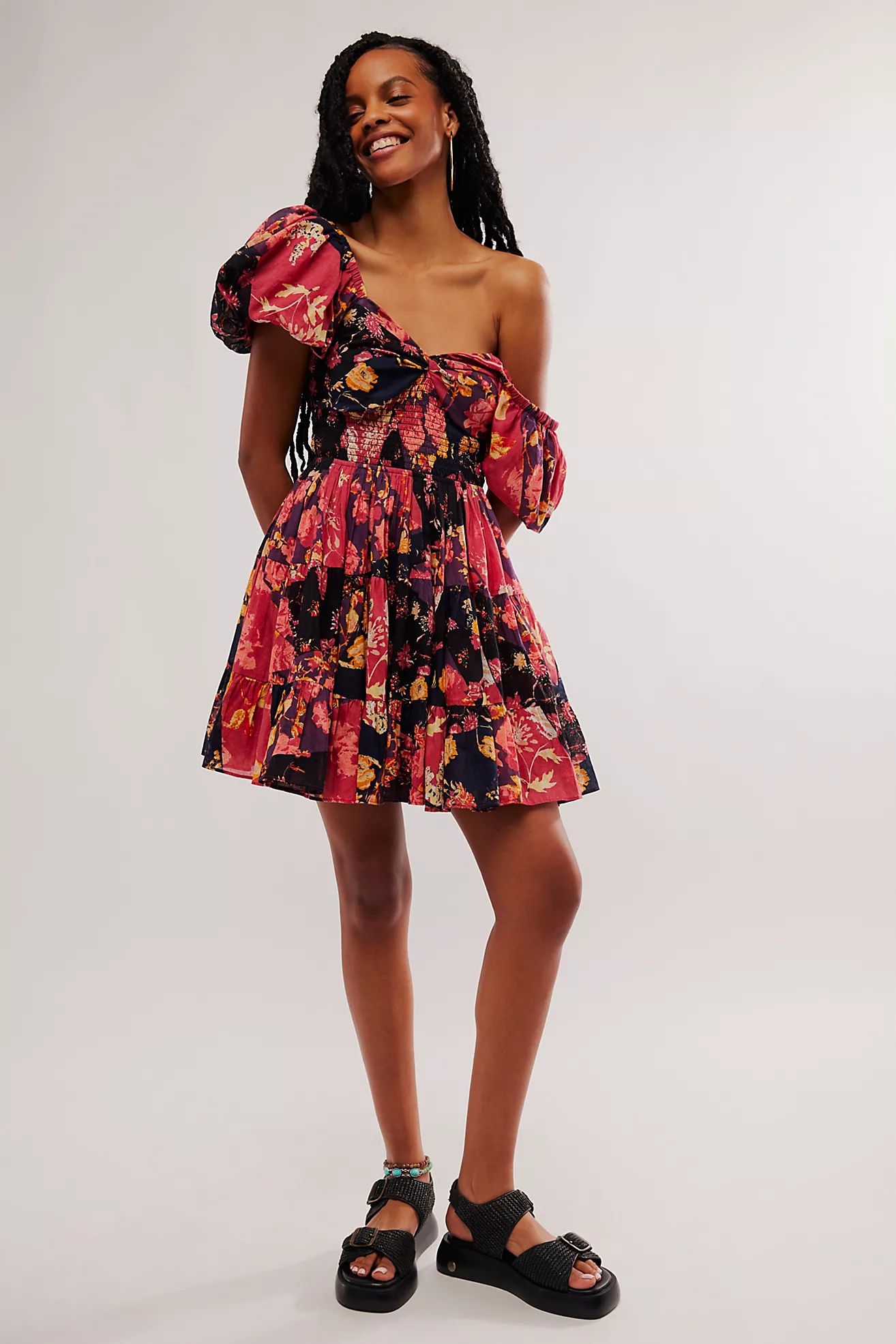 Sundrenched Printed Mini Dress | Free People (Global - UK&FR Excluded)