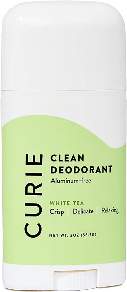 Curie All-Natural Deodorant Stick for Men and Women | Aluminum-Free, Paraben-Free, Cruelty-Free |... | Amazon (US)