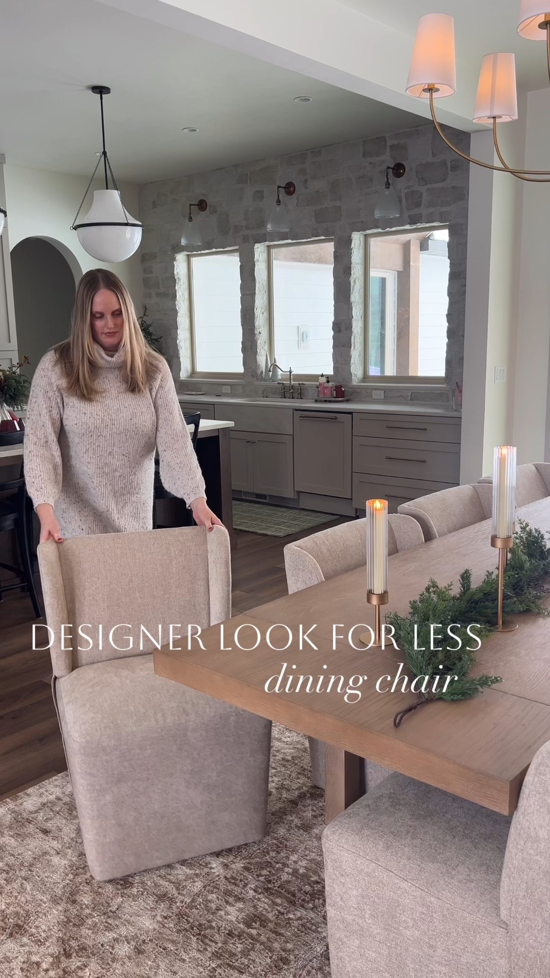 Absolutely in love with these look for less dining chairs! 4 of them for less than the price of the designer brand? Yes please! I purposely bought the khaki color to help hide dirt and stains - but since moving in we have hosted over 30 people and these spot clean like a dream with just water and a cloth. 

They also come in other colors, super comfortable & just gorgeous! 

Comment SHOP below for the direct 🔗! 

Dining room decor 
Dining chair 
Dining table 
Christmas tablescape 
Christmas table setting 
Christmas decorating 
Stone backsplash 
Kitchen design 
Kitchen decor 

#LTKHome #LTKHoliday #LTKSeasonal