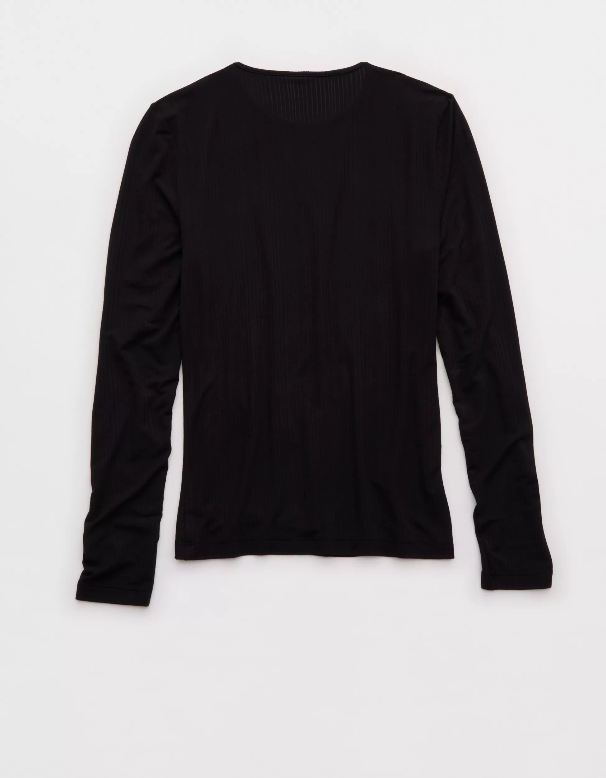 Superchill Modal Rib Long Sleeve T-Shirt | Aerie