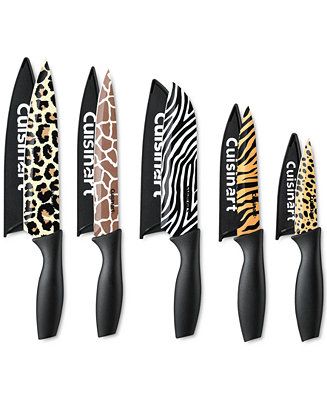 Cuisinart 10-Pc. Animal Print Cutlery Set & Reviews - Cutlery & Knives - Kitchen - Macy's | Macys (US)