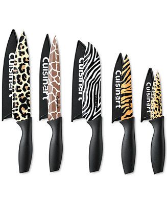 Cuisinart 10-Pc. Animal Print Cutlery Set & Reviews - Home - Macy's | Macys (US)