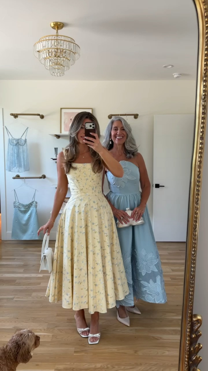 Mom and me wedding guest and formal event dresses  

electric picks: emerson20
divi: emerson15

Wearing my usual smalls/2 
Mom sized down to a 4 

Wedding guest
Formal event
Black tie
Floral
Metallic
Pleated
Mother of the bride
Special occasion

#LTKSeasonal #LTKWedding #LTKootd