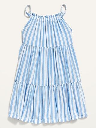 Sleeveless Striped Cami Swing Dress for Toddler Girls | Old Navy (US)