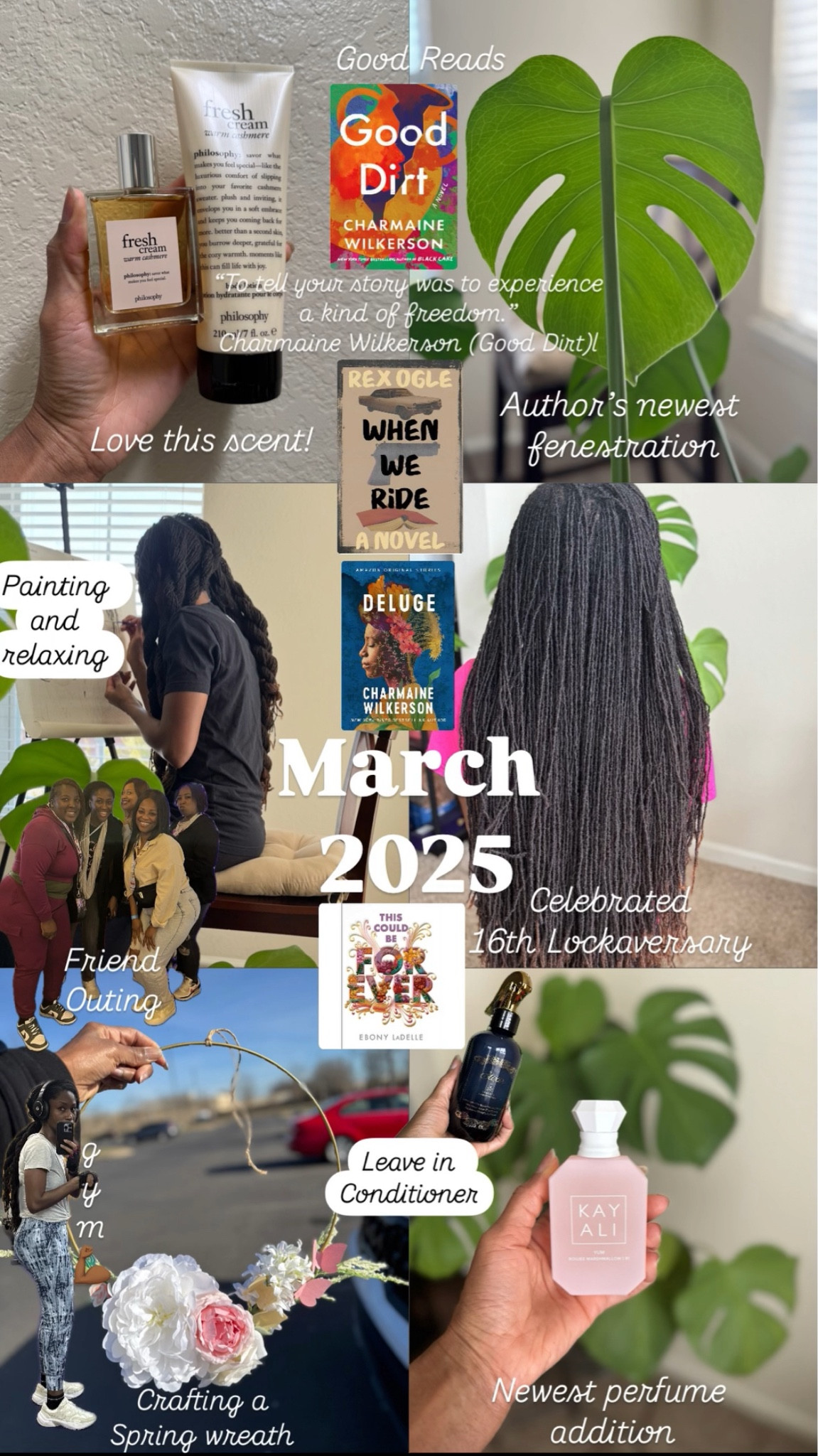 March Compilation of social, fun, relaxing, and fragrant. 