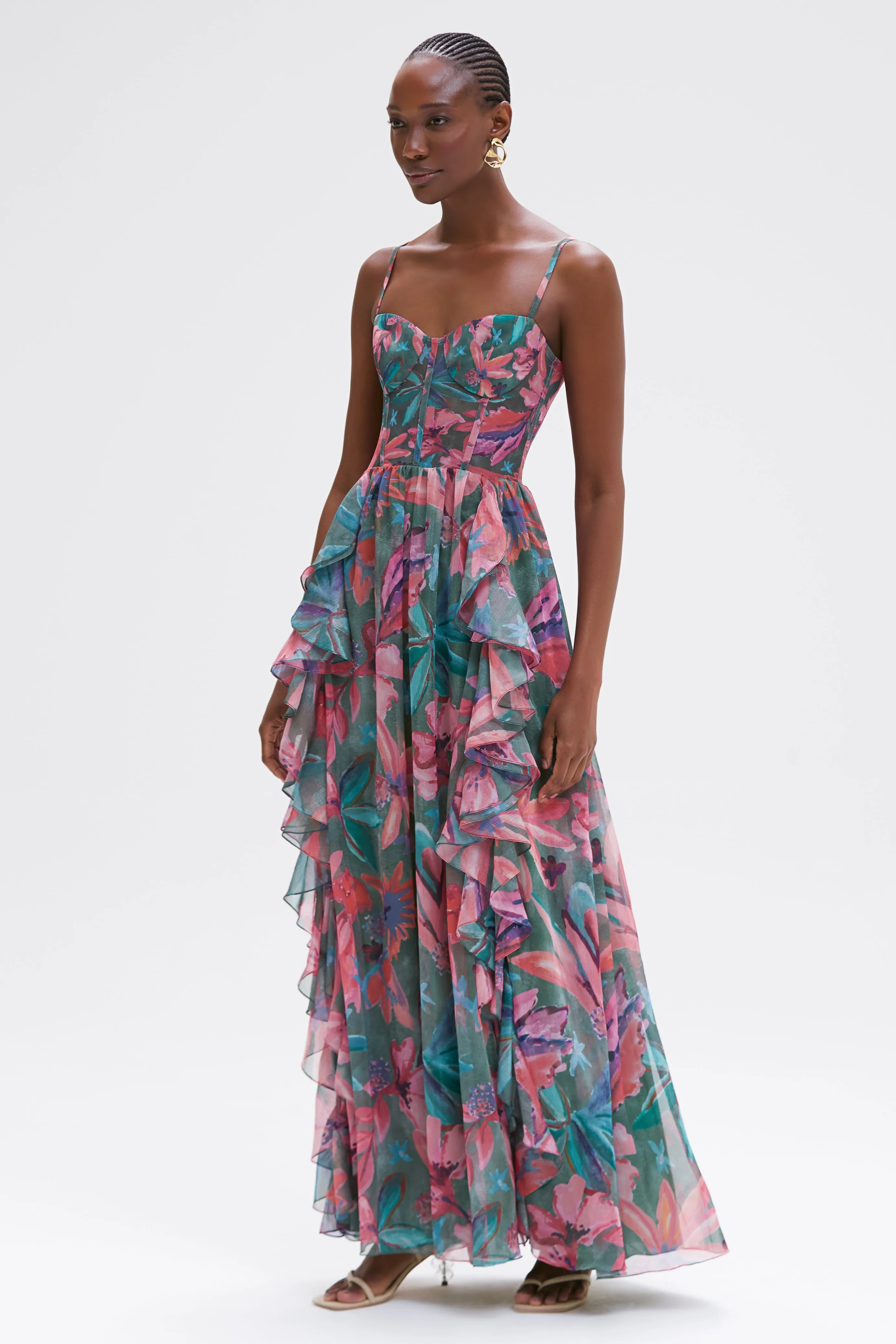 SIMSII ARTSY LONG DRESS | PatBO