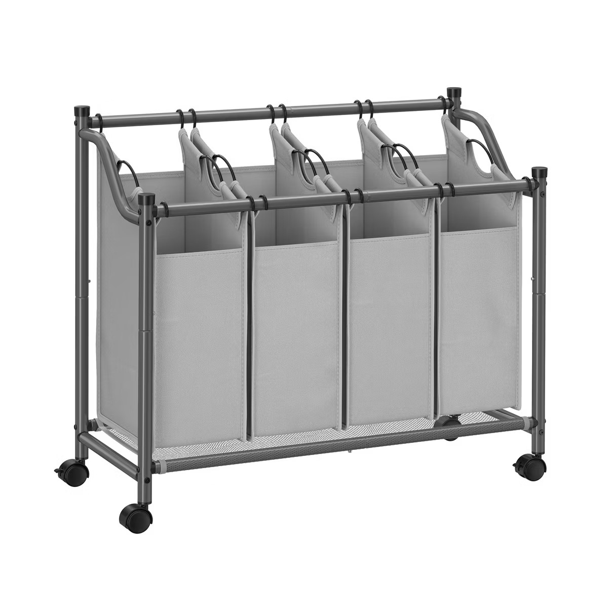 SONGMICS Laundry Sorter, Rolling Laundry Basket with 4 Removable Bags, Laundry Hamper | Target