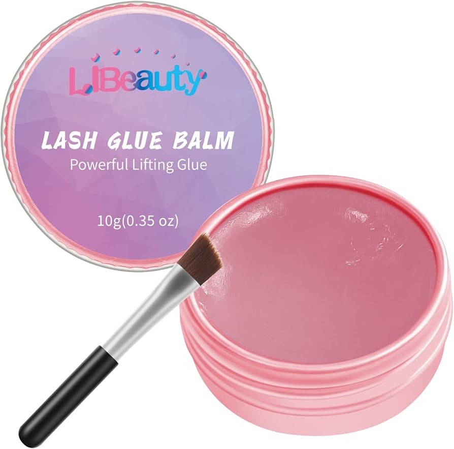 Libeauty Lash Lift Glue Balm Lash Lift Adhesive Strong Sticky Fruit Flavor Eyelash & Eyebrow Perm... | Amazon (US)