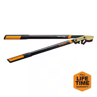 2 in. Cut Capacity Titanium Coated Steel Blade, 32 in. PowerGear2 Bypass Lopper with SoftGrip Han... | The Home Depot