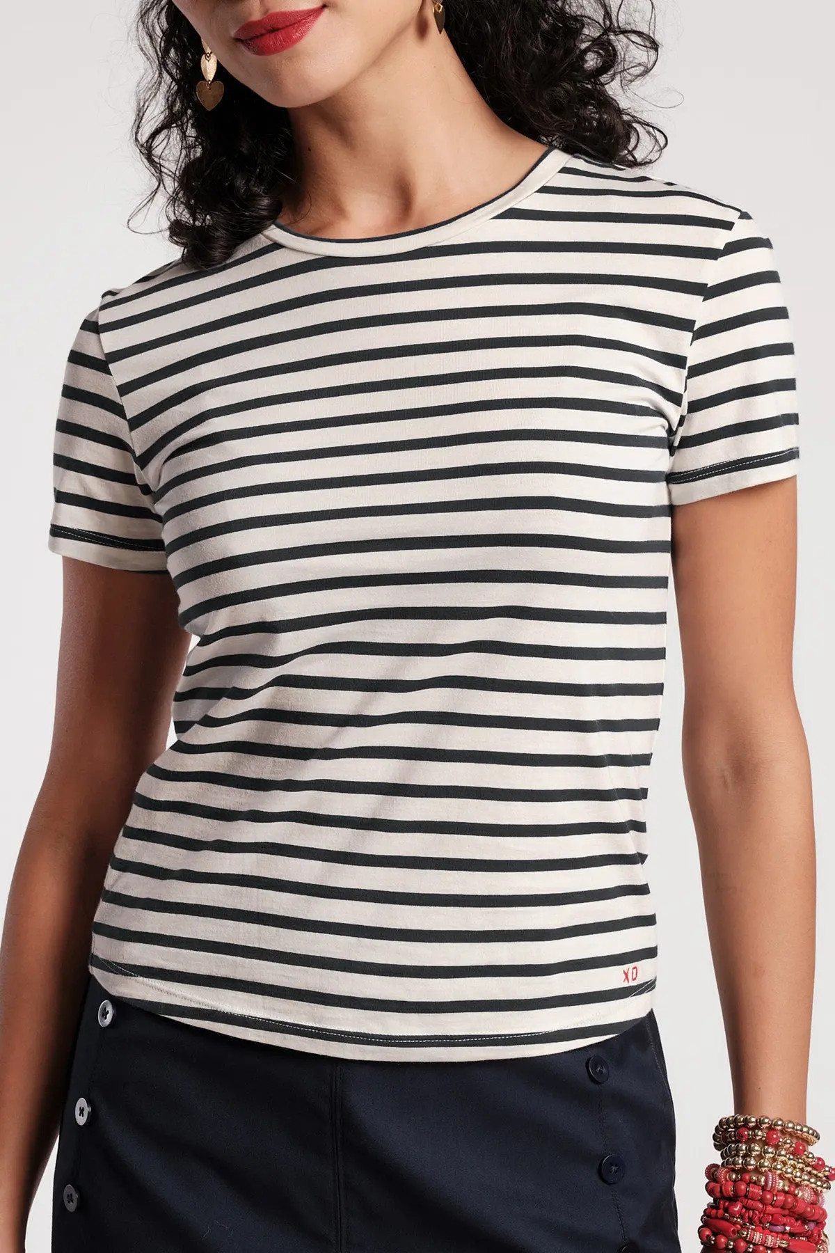 Super Crewneck T Stripe (Women) | Nordstrom | Nordstrom