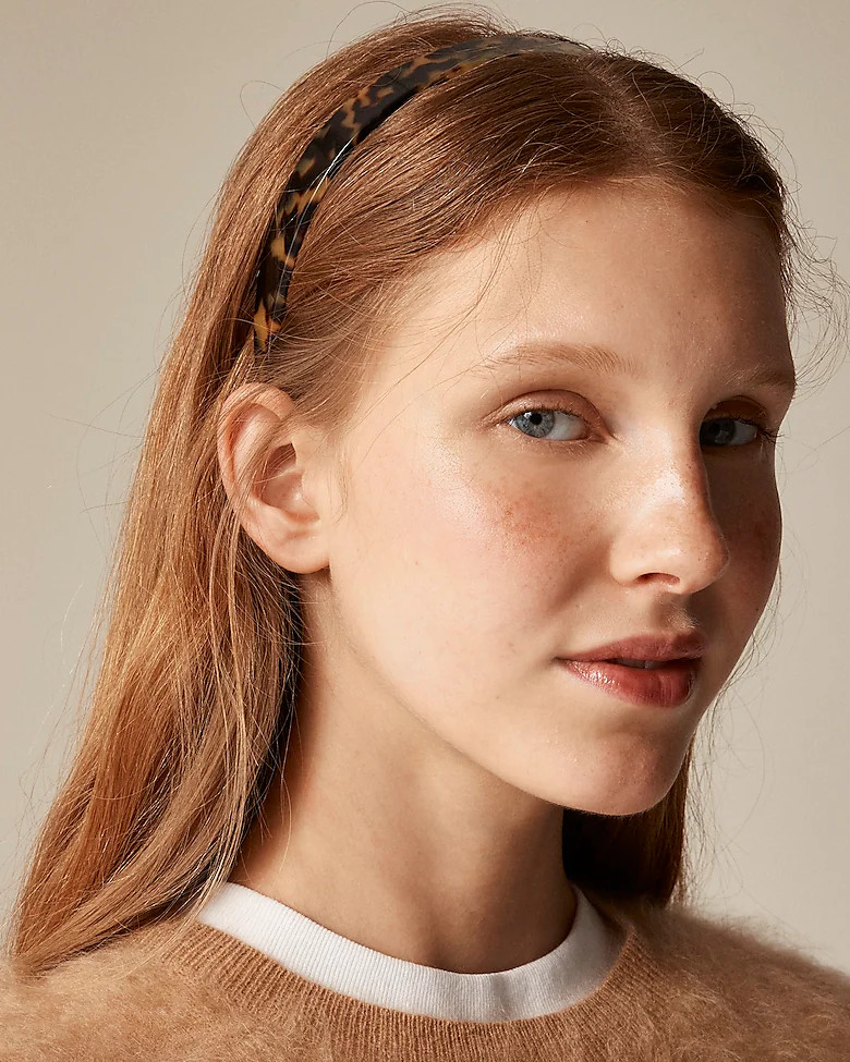 Tortoise headband | J. Crew US