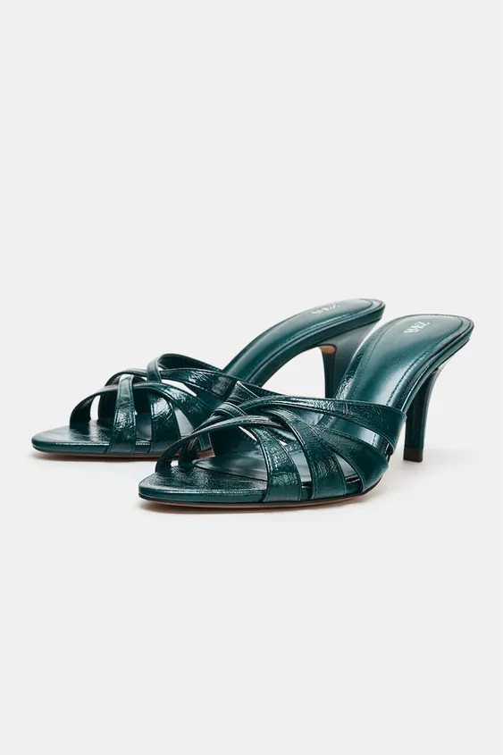 SANDALES \u00c0 TALONS ET BRIDES | Zara FR