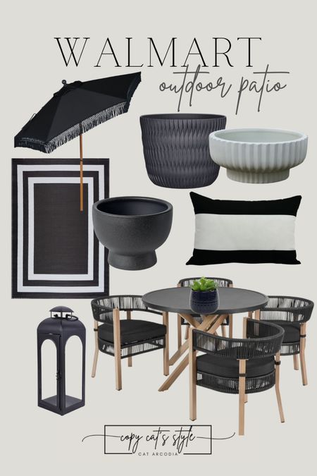 Walmart Outdoor Patio Furniture, black and white outdoor finds, best selling, best seller,  black patio furniture

#LTKhome #LTKSeasonal #LTKfamily