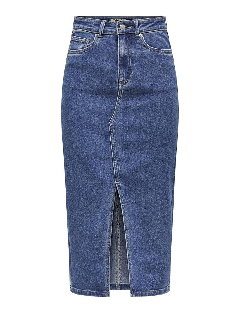 ONLY Female Jeansrock ONLSIRI Denim Midirock | Amazon (DE)