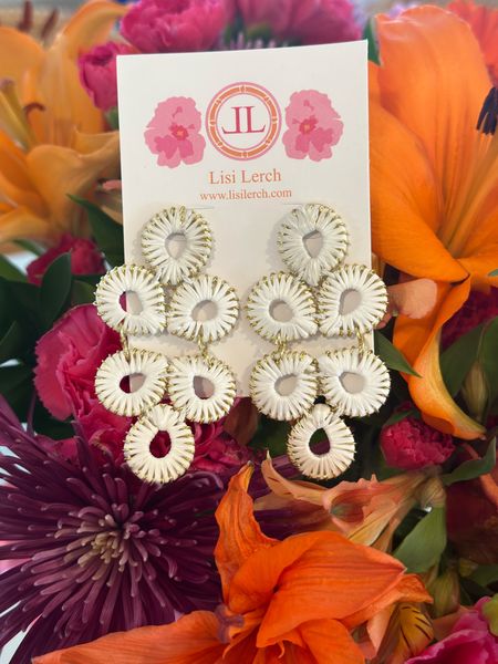 Lisi Lerch spring collection beautiful handcrafted statement earrings. 

#LTKFind #LTKstyletip #LTKSeasonal