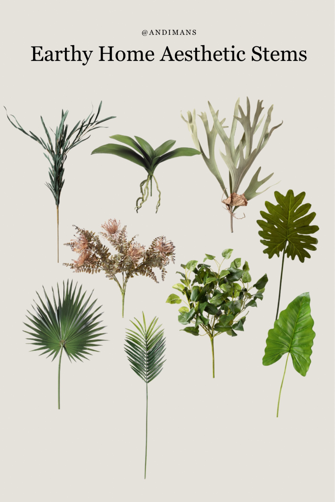 Add warmth and texture to your home with earthy greenery stems. Style them in a vase for a fresh, timeless touch!

#LTKStyleTip #LTKHome #LTKSaleAlert