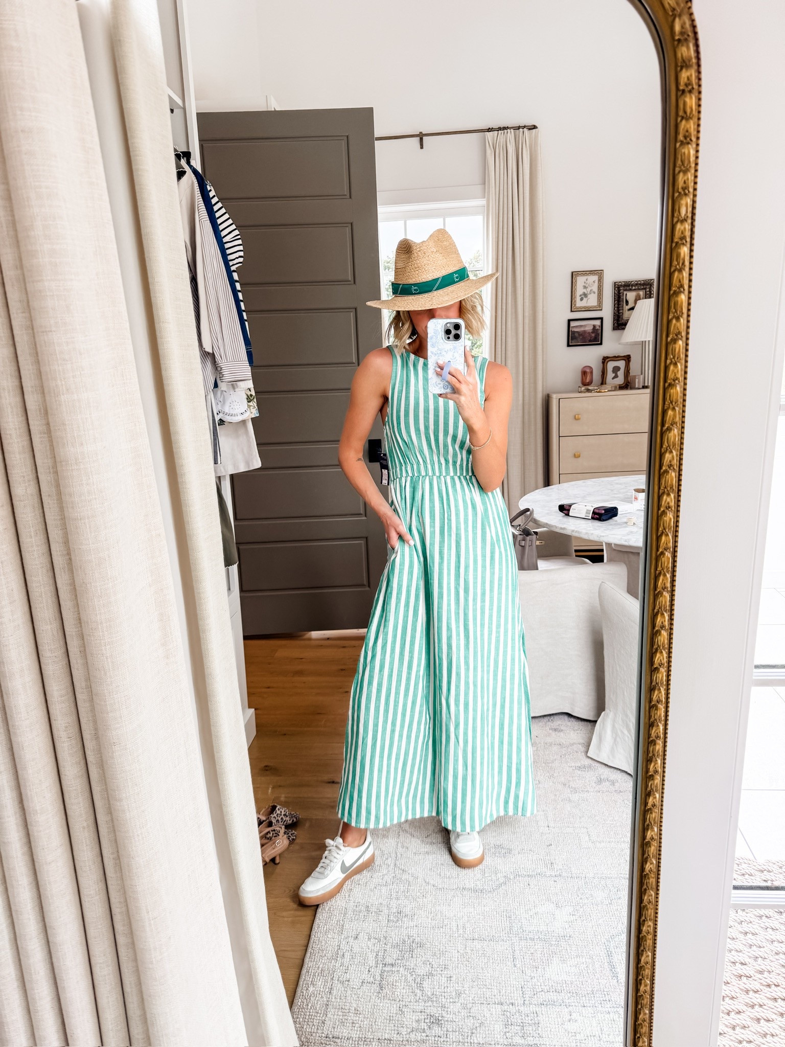 A Target dress I have loved this spring! Wearing size S! 

Loverly Grey, spring dress, Masters outfit 

#LTKStyleTip #LTKSeasonal